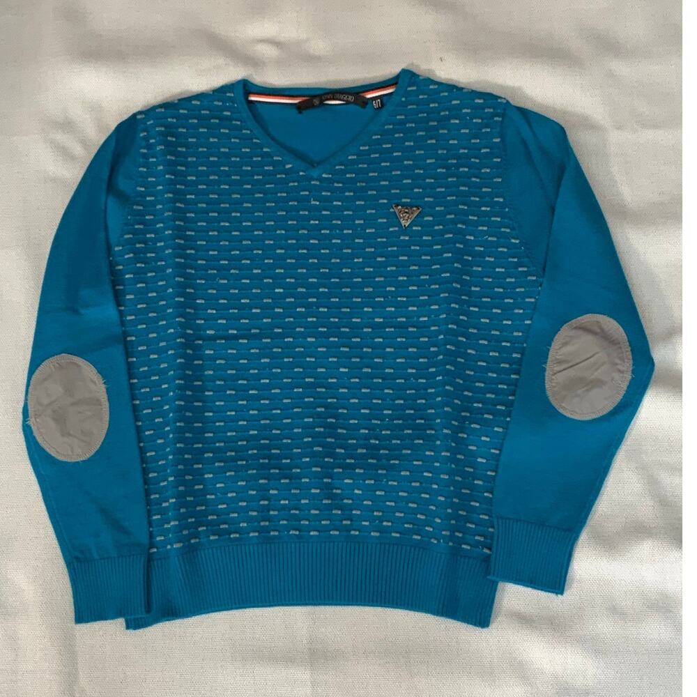John Biaggio Big Boys' V-Neck Parker Sweater‎ size 6/7